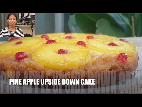 PINEAPPLE UPSIDE DOWN CAKE/ SUPER SOFT ,MOIST & BUTTERY/LOCKDOWN SPECIAL  CAKE/UPSIDE DOWN PINEAPPLE