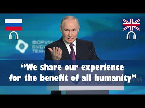 Putin on Bioeconomy, AI, and the Technologies of the Future | RU-EN