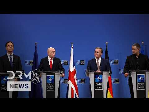 BREAKING NEWS: NATO's Rutte, UK, German and Ukraine Defence Ministers Speak After Meeting | AC1N