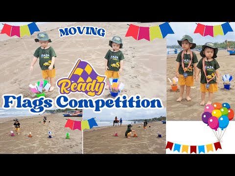 Moving Flags Competition at the Pangandaran Beach | Full Story