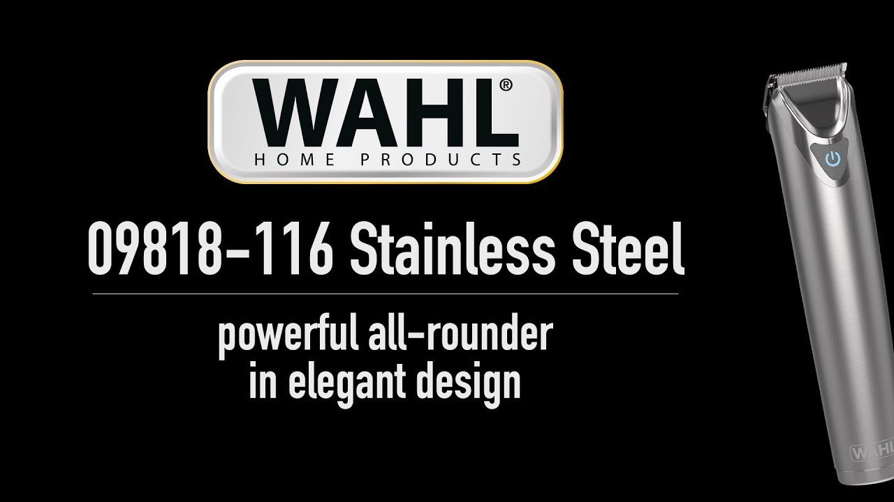 Тример Wahl Stainless 09818-116 video preview