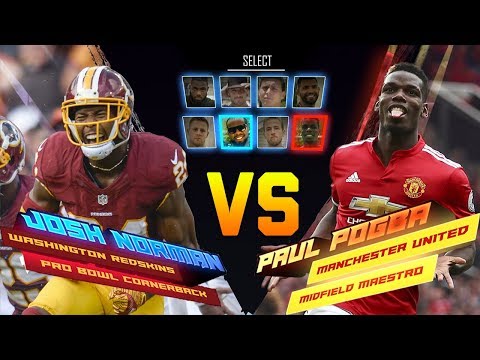 Josh Norman Skills Showdown vs. Paul Pogba | Redskins vs. Manchester United | NFL vs. Premier League