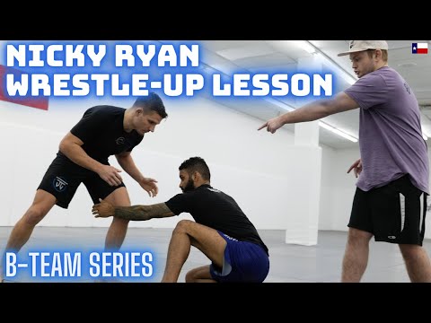 The Merge Ep. 64 -  Nicky Ryan's Wrestle Up into Ashi Garami Series - Wrestling For BJJ