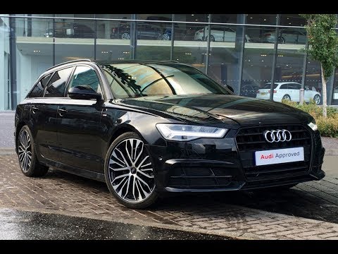 DC17KNA AUDI A6 AVANT TDI ULTRA S LINE BLACK EDITION BLACK 2017, West London Audi