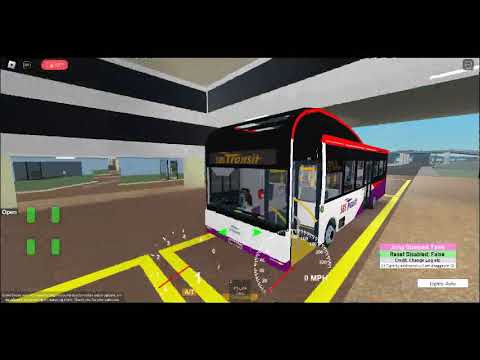 SBST Bus Svc 170A will end at Lahman Checkpoint - Roblox Gameplay