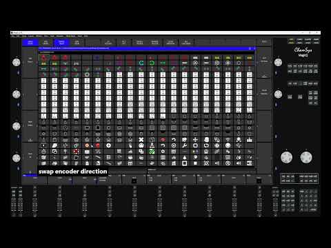 Tips: easy change of encoder direction in chamsys magicq 