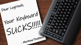 Logitech Keyboards have a DOUBLE CLICKING Problem....