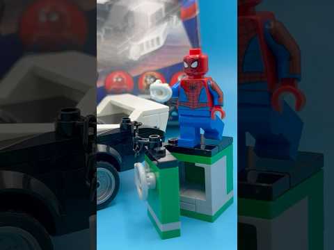 I Built The Amazing Spider-Man vs Venom Muscle Car in Lego MARVEL set 76309 Speed Build