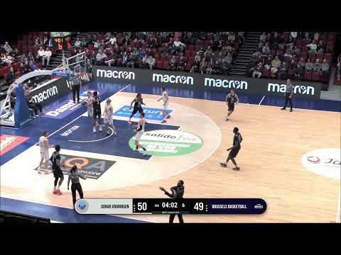 Recap | Donar Groningen vs. Brussels Basketball 24-01-2026