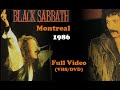 Black Sabbath Ray Gillen Live In Montreal Canada 1986 Full VHS Version
