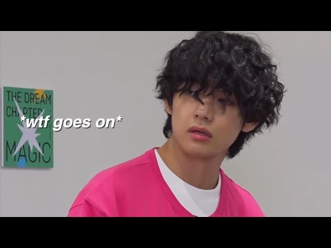 BTS Taehyung crackhead moments