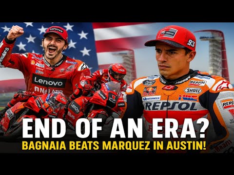 MotoGP: Pecco breaks Marc Marquez's eight-year hegemony in Austin: a turning point for Ducati?