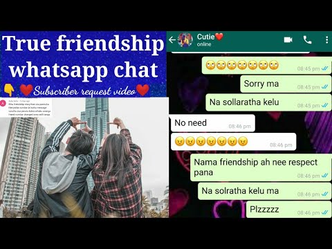 Best friends whatsapp chat |Tamil chats @FANTASTICCHATT