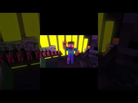 Monster School   HOUSE HEAD ATTACK   Minecraft Animation 15
