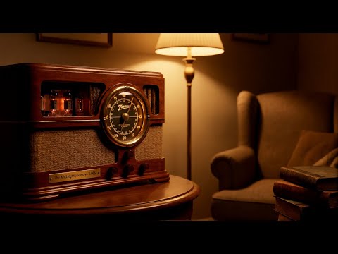 Tuned into 1958: Immersive Late-Night Radio Experience (1-Hour Music Mix) | The Midnight Frequency