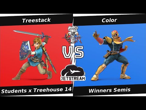 Students x Treehouse 14 Winners Semis - Treestack (Link) Vs Color (Cpt Falcon) - SSBU