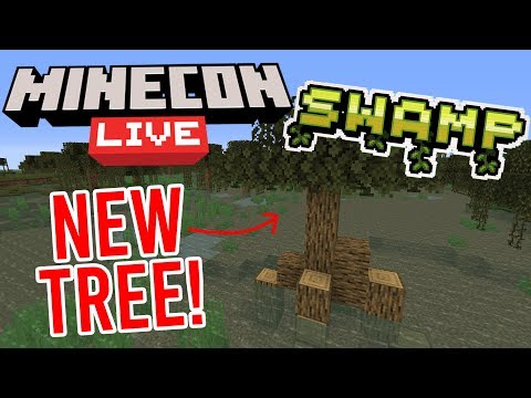 Stramp Gaming - SWAMP BIOME VOTE ANNOUNCEMENT! NEW TREE VARIENT! - Frogs, Chest Boats - Minecon Live 2019