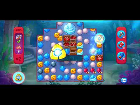 Fishdom Hard level 8215 no boosters フィッシュダム