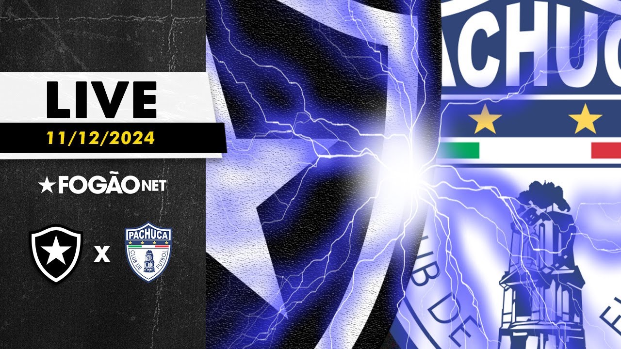 LIVE | Pré-jogo de Botafogo x Pachuca, Derby das Américas, pela Copa Intercontinental