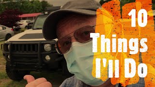 10 Things I'll Do, Challenge from "Honey and Me" on Jurgen's Journeys and RV Life