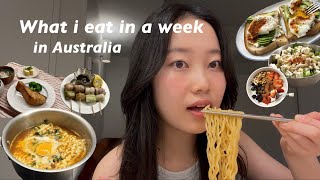 what i eat in a week | 5 recipes