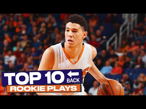 Devin Booker Had A Historic Rookie Season! |  Top 10 Rookie Plays