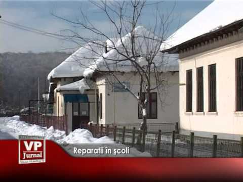 Reparaţii în şcoli