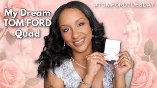 My Dream Tom Ford Eyeshadow Quad | Rose Éclat Custom Creation & 2 Elegant Looks Mo Makeup Mo Beauty