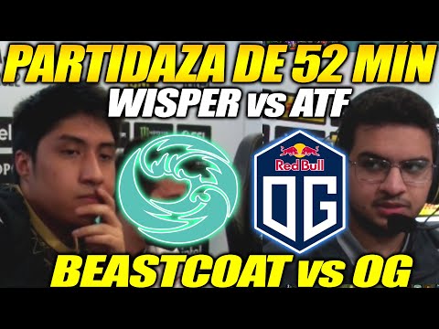 PARTIDAZA DE 52 MINUTOS!! BEASTCOAST vs OG [GAME 2] ESL One Stockholm 2022 DOTA 2
