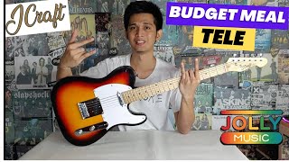 Budget meal na Tele Guitar | JCraft T-1 (Review)