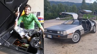 Giovanni Zanon e la sua DeLorean di «Ritorno al futuro»: «Il sogno è nel mio garage»