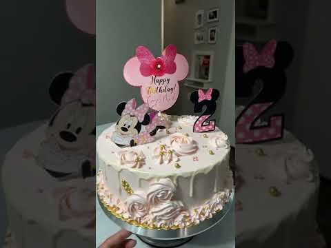 Mini mouse cake #cakes #pasteles #pasteles #tiktokviral #reels #pastelespersonalizados #reels