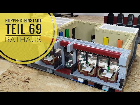 Noppensteinstadt - Teil 69 Rathaus // BlueBrixx Lego