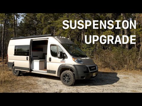 PROMASTER SUSPENSION UPGRADES | Sumo Springs, Van Compass Lift, Bilstein Shocks