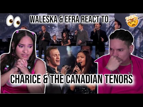 Waleska & Efra react to Charice — 'The Prayer', with The Canadian Tenors| REACTION