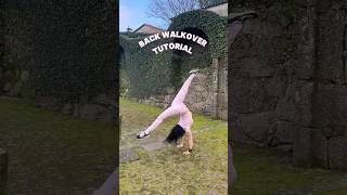 Master Your Back Walkover in 3 Easy Steps! 🤸‍♀️✨ #acrobatics #tutorial