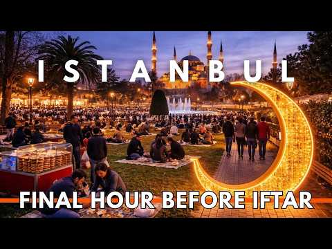 ISTANBUL TURKEY 2026 4K WALKING TOUR | The Final Hour Before Iftar in Sultanahmet (Ramadan Energy)