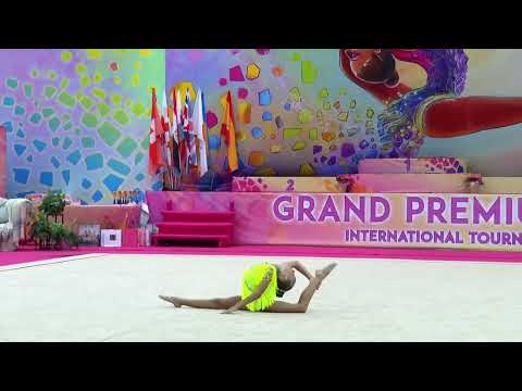 Floor routine Emily 2013 Rhythmica Gold Malta Spain competitions 2022