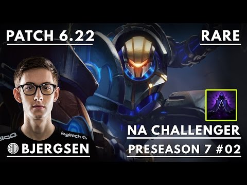 284. TSM Bjergsen Jayce vs Twisted Fate Mid - November 9th, 2016 - PreSeason 7 Patch 6.22