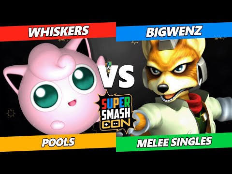 SSC 2022  - Whiskers (Jigglypuff) Vs. BigWenz (Fox) Smash Melee Tournament