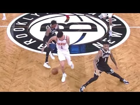 Devin Booker Leaves D'Angelo Russell DAZED with Behind-the-Back Crossover