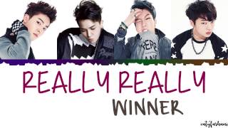 WINNER (위너) - REALLY REALLY Lyrics [Color - YouTube