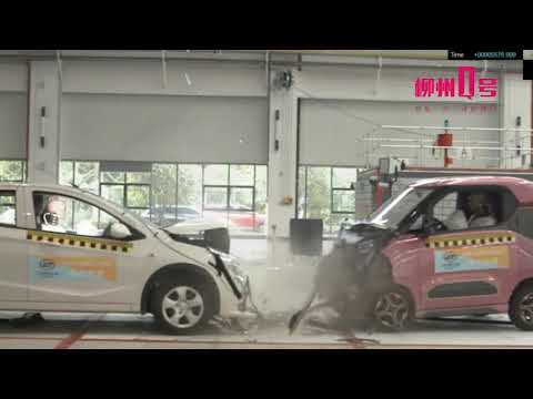 Thumbnail for 2019 BAOJUN 310 vs BAOJUN E200 EV (Wuling GSEV): Head-On Crash Test - China by Baojun