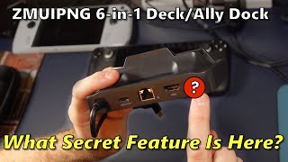 Steam Deck/Asus Ally: Zmuipng 6-in-1 Dock (With a Unique Feature!)