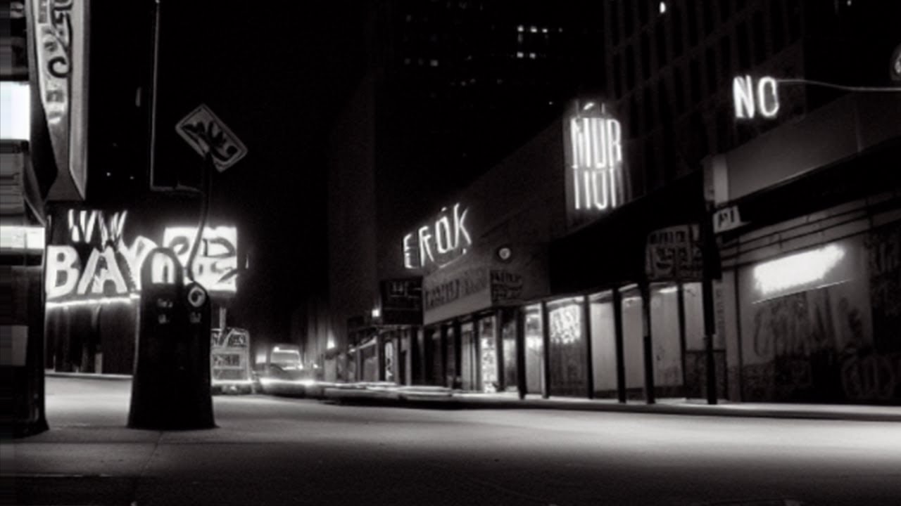 Stable Diffusion Deforum: Empty City