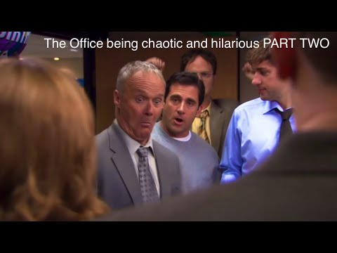 the office being chaotic and hilarious for 3 minutes and 26 seconds (pt. 2)