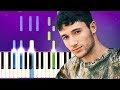 Jeremy Zucker not ur friend Piano Tuto Jeremy Zucker not ur friend Piano Tuto