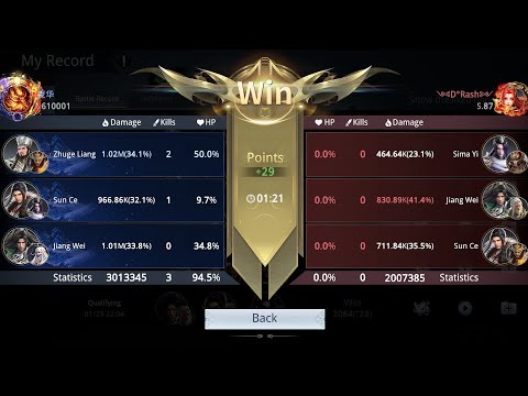 ROAD TO PLATINUM PVP FAIR ARENA ( S1 夜华 ) SEASON 87 #5 - Dynasty Legends 2