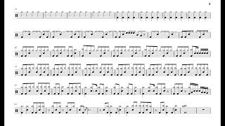 Something Corporate -- Break Myself -- Drum Transcription