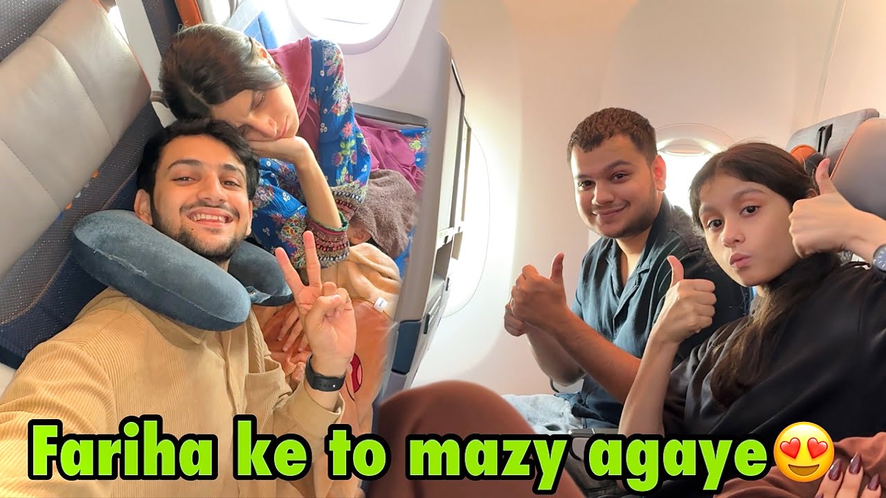 Fariha ka pehela international trip hamare sath start hogaya😍 | damadas ka akhri solo trip😂